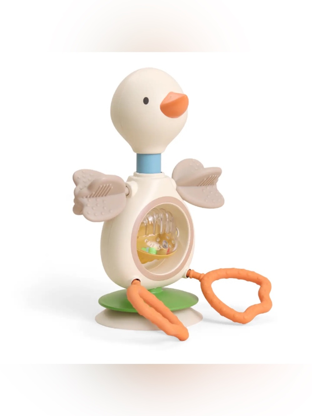 Itzy Ritzy Twist & Bop Goose High Chair Sensory Toy - Picture 2 of 3